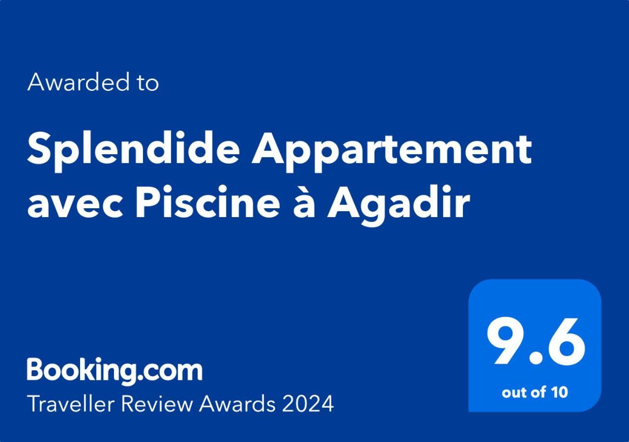 Splendide Appartement Avec Piscine A Agadir Kültér fotó